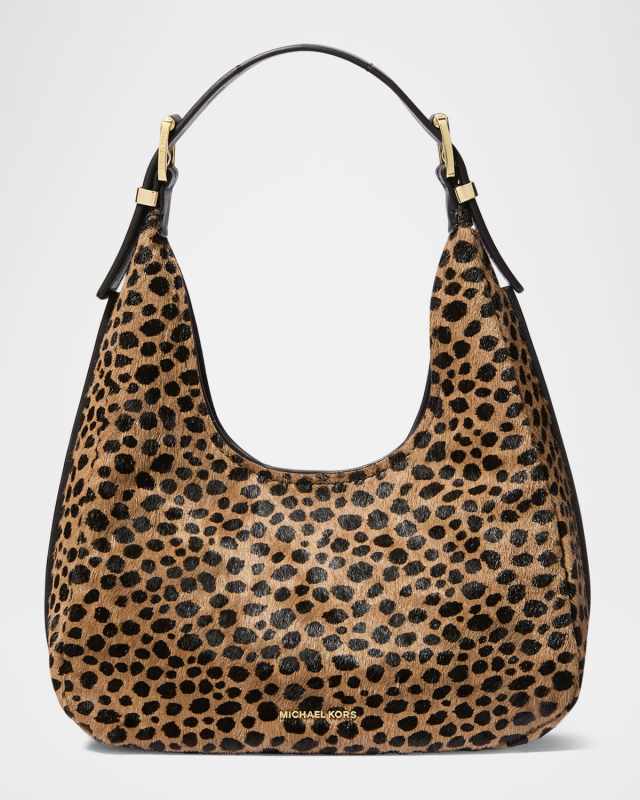 Nolita Small Cheetah Calf Hair Shoulder Bag